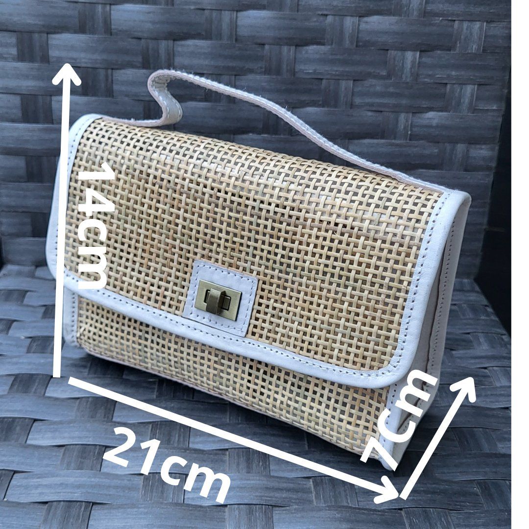 Borse da donna: Sac  en rotin – Nuovo e nell'imballaggio originale da Fribourg venduto da VictoriaShop7 6