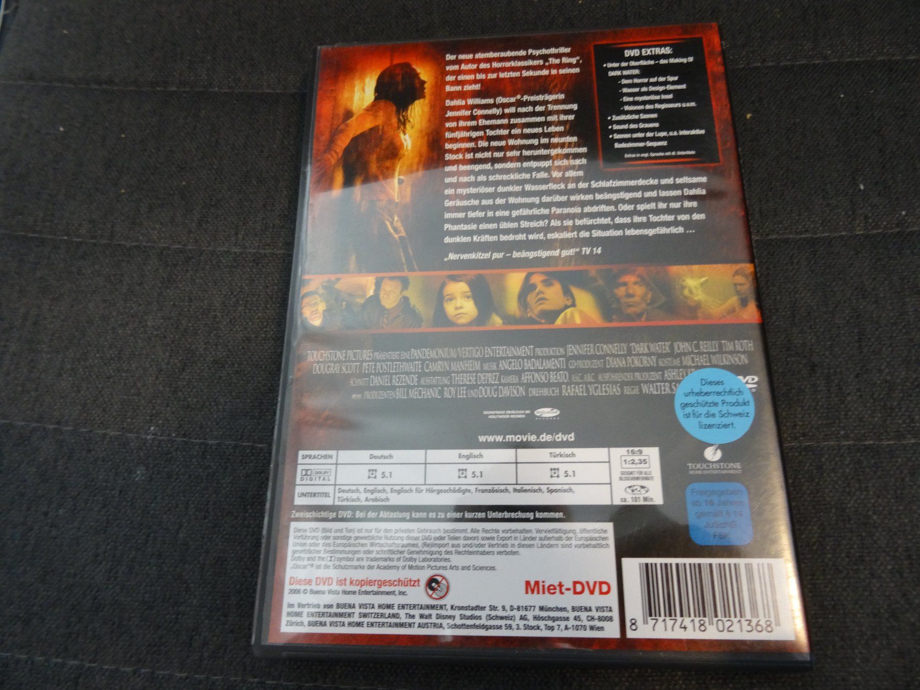 Tutti i DVDs: Dark Water - Dunkle Wasser DVD – Usato da Olten venduto da Disc-Verkauf 2
