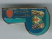 Placchette & Badge: I Love PP Kleinhüningen, Pin – Usato da Zürich venduto da t24_de