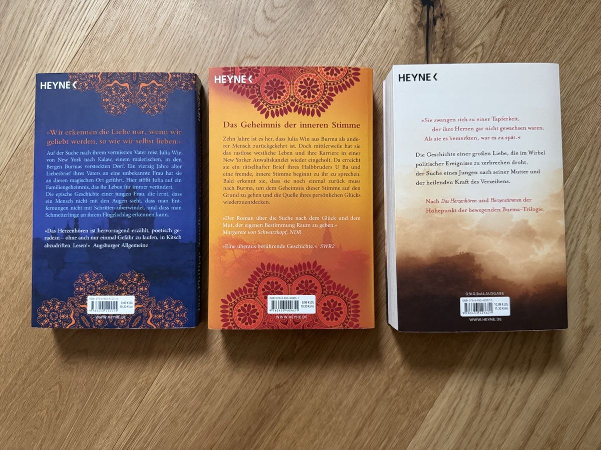 Bücher: Burma-Buchreihe von Jan-Philipp Sendker – Gebraucht aus Bütschwil von mau_26yq 1