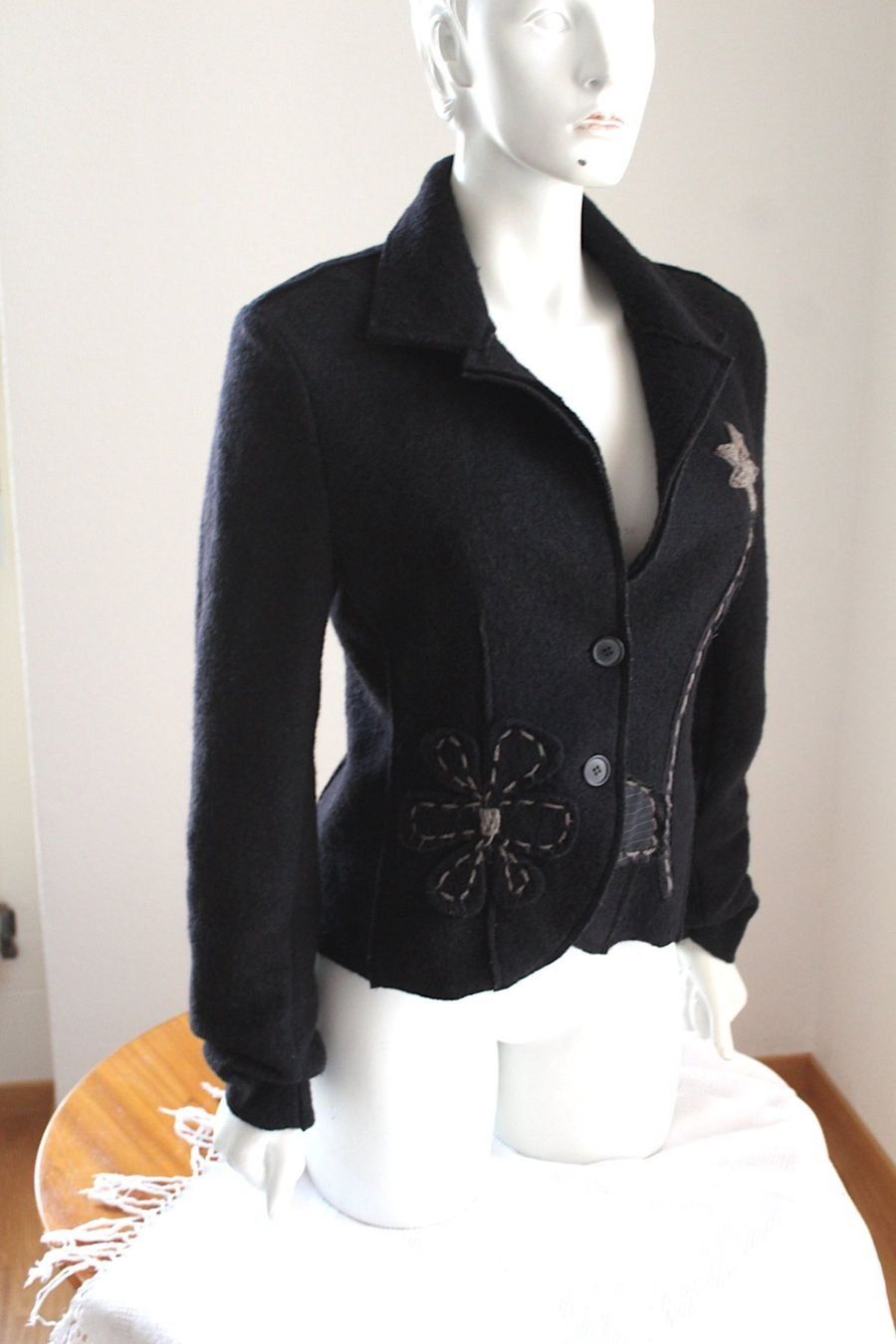 Giacche: Warme Jacke von La Fée Maraboutée, Größe 38/40. – Usato da Locarno venduto da madame-tus-sauds 5
