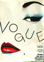 VOGUE PHOTOGRAPHIES 1920-1980 EXPO 1984 - Affiche originale