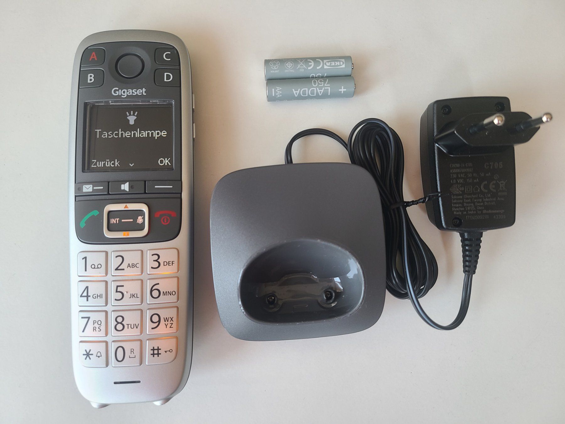 Gigaset Telefone: Gigaset E560HX DECT/CAT-iq Universal Mobilteil – Gebraucht aus Boll von Dajufa 9