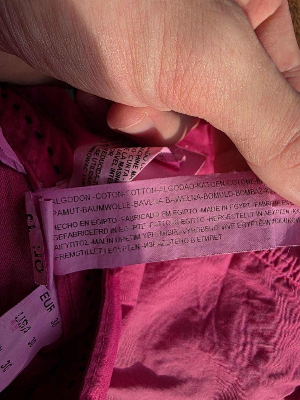 Zara Hosen: Sommerhose Erdbeerfarben – Gebraucht aus Zürich von ceviname 3