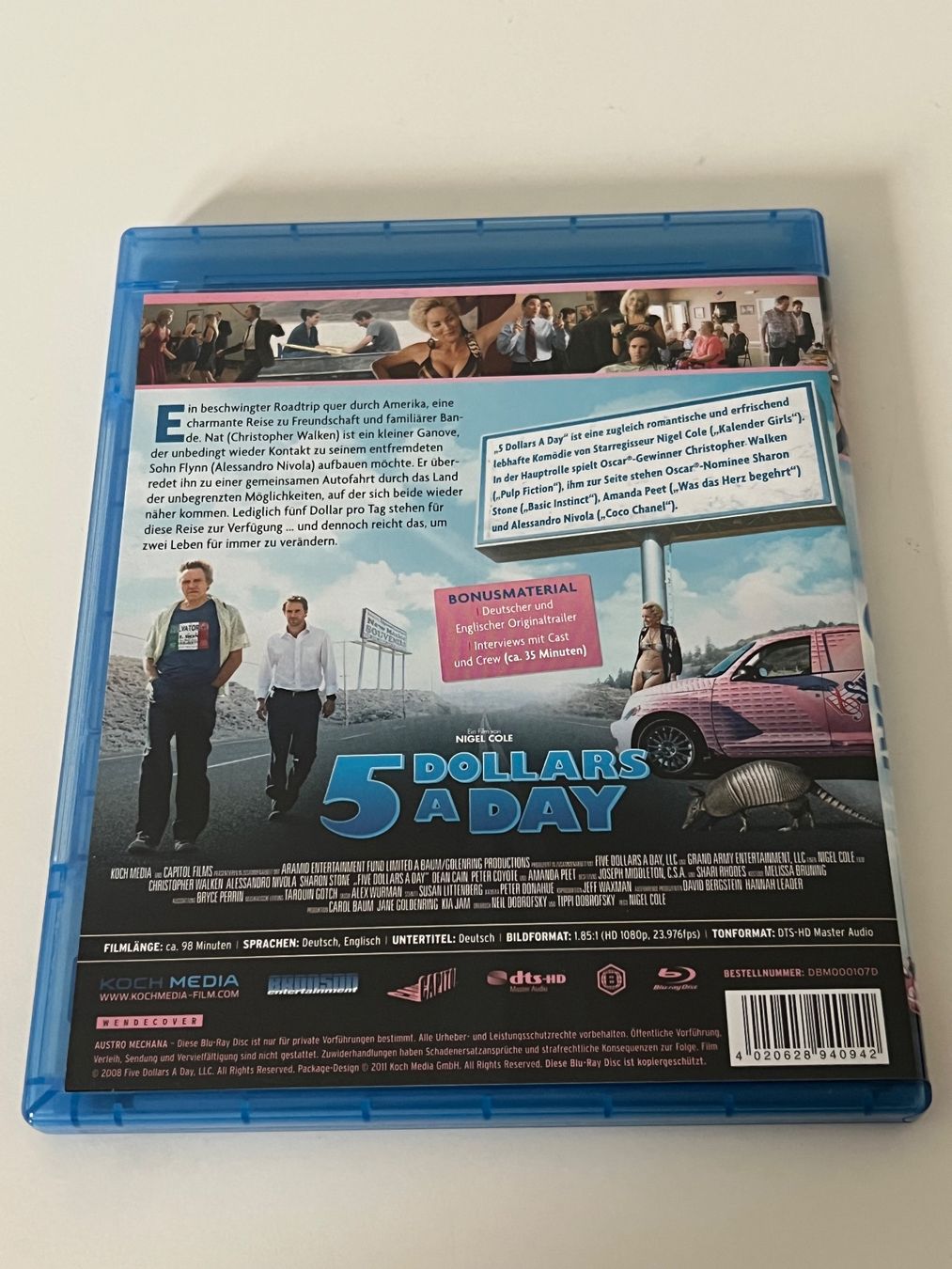 Alle DVDs: Blu-ray 5 Dollars a Day – Neu (gemäss Beschreibung) aus Altstätten SG von sheamus 1