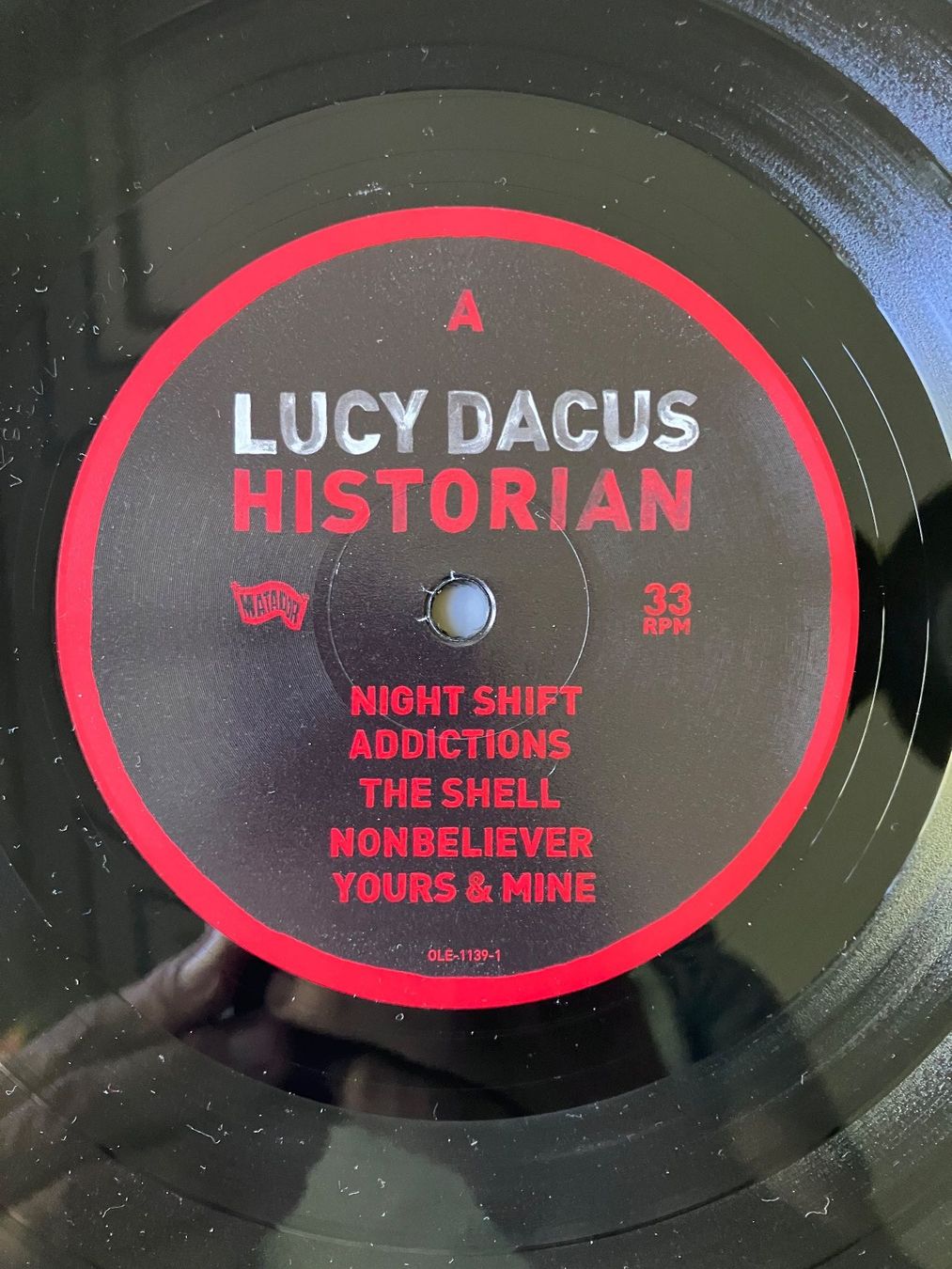 Dischi in vinile: Lucy Dacus – Historian LP – Usato da Luzern venduto da Madvibe 3