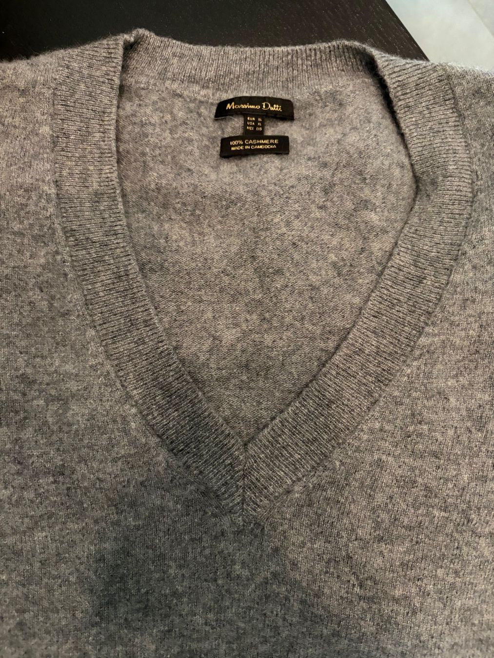 Massimo Dutti Pullover & Sweatshirts: Massimo Dutti Kaschmir Pullover grau – Gebraucht aus Dielsdorf von Anthony111 4