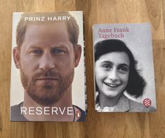 Buch: Prinz Harry Reserve, Anne Frank Tagebuch