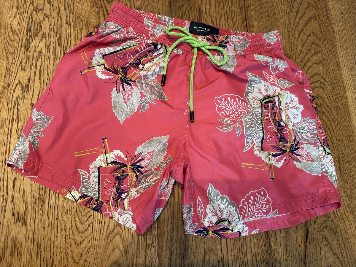 Etro Pantalons: ETRO: Badehose (rosa, M) – D'occasion à Zürich par mob_6dy2