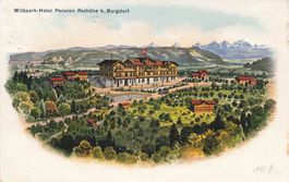 Wildpark-Hotel Pension Rothöhe Burgdorf 1918