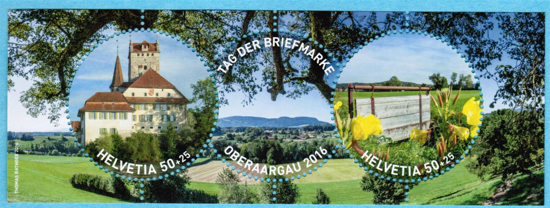 Tutti i francobolli: 2016 S'Block  Tag der Briefmarke  Oberaargau postfrisch – Nuovo (secondo la descrizione) da Mellingen venduto da Ginger
