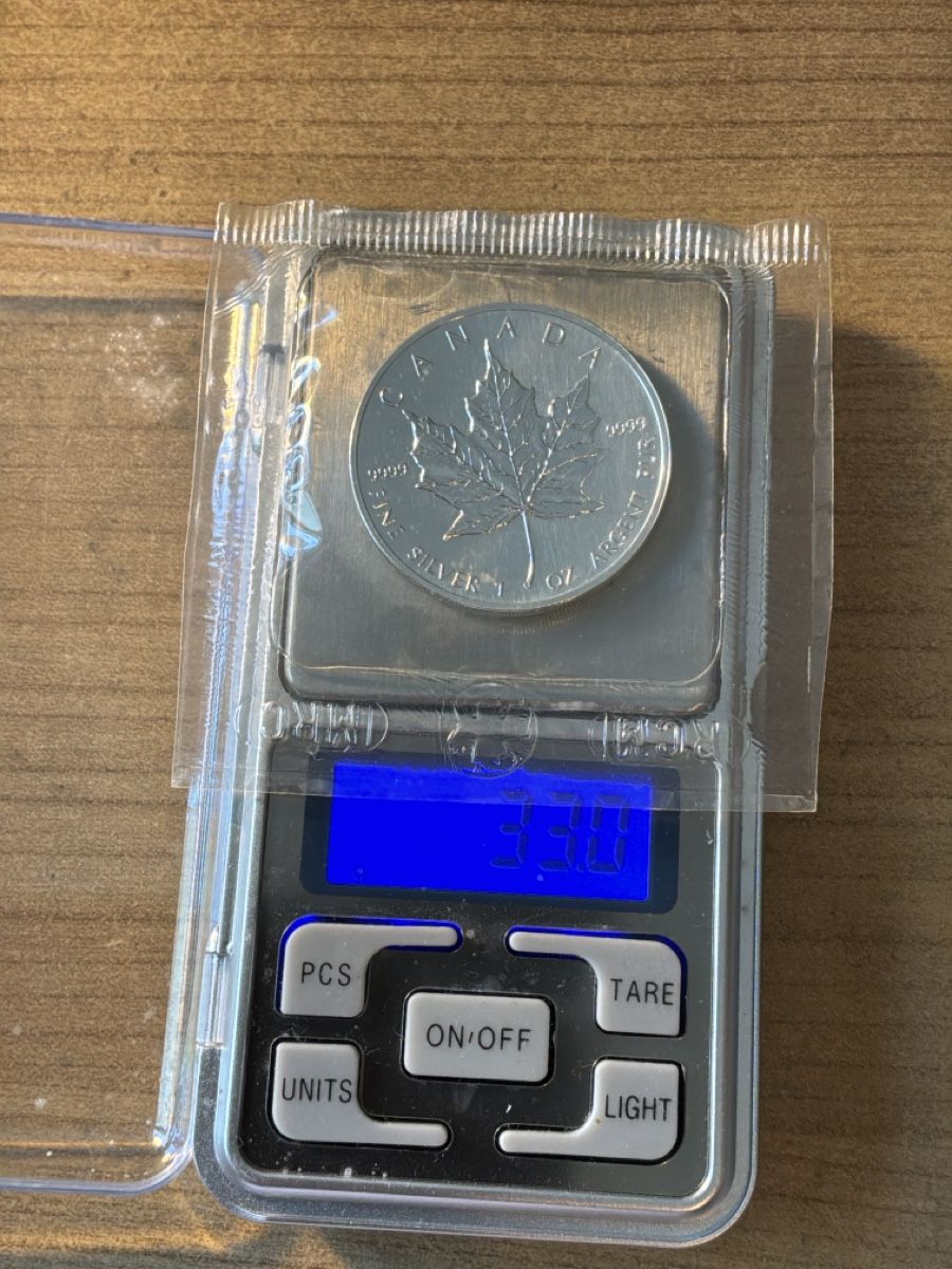 Alle Münzen: 1Unze 5 Canada Silber Dollar JG 1990 STGL – Neu und originalverpackt aus Locarno von dieter.s77