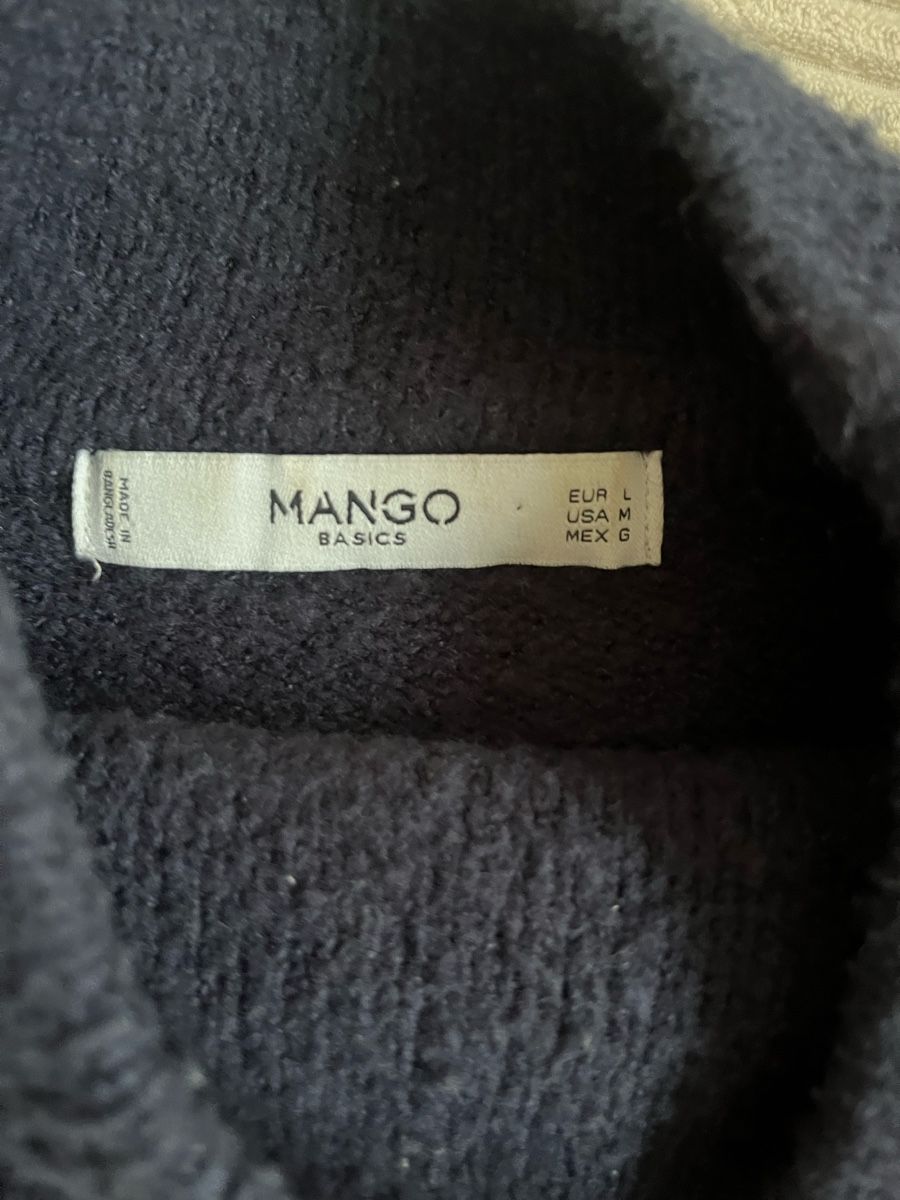 Maglioni & Felpe: Mango Strickpullover, marineblau, Gr. L, Winter-Look! – Usato da Abtwil SG venduto da and_8tpy 1