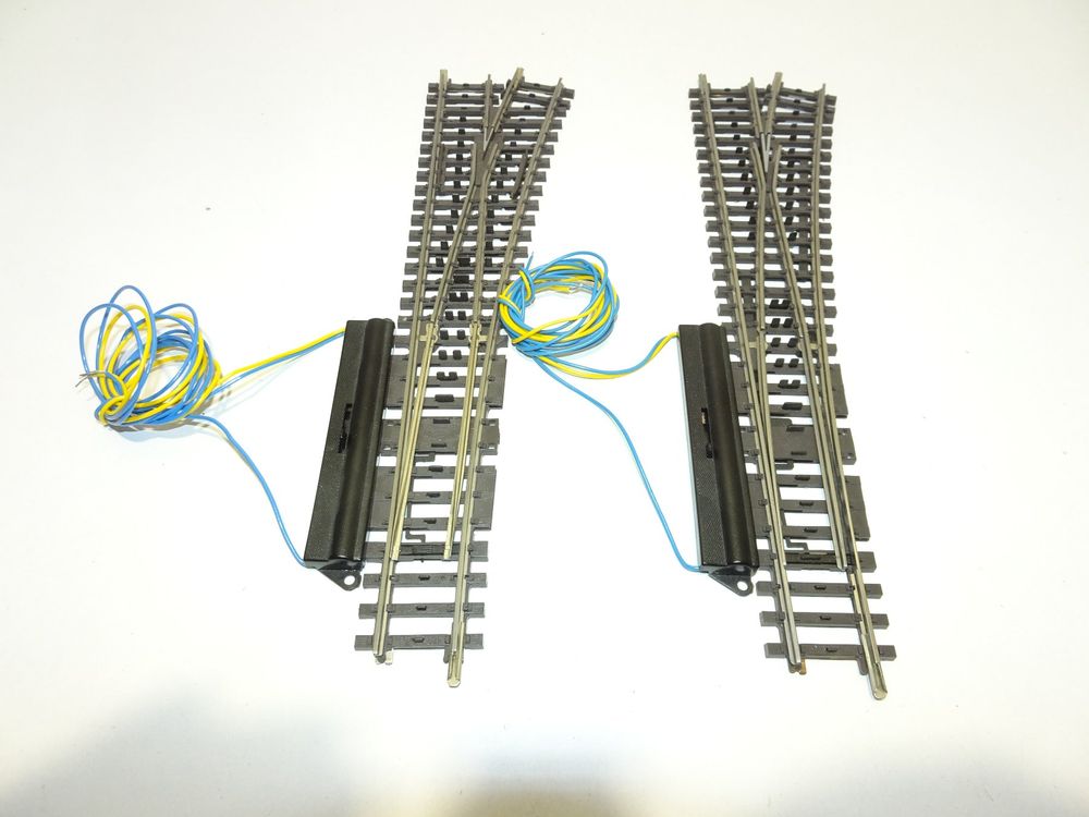 2 Märklin K Gleis Schienen Weichen Rechtsabbieger HO 2271 Kaufen auf Ricardo