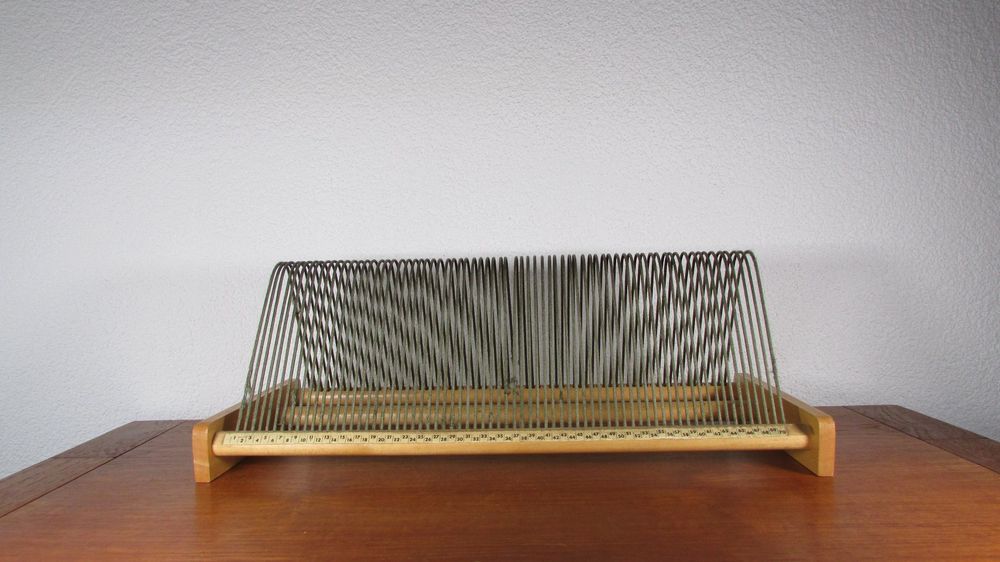 Uxsjakjsd Schallplattenständer | NOW PLAYING Display | Massivholz 12,7x10,2cm