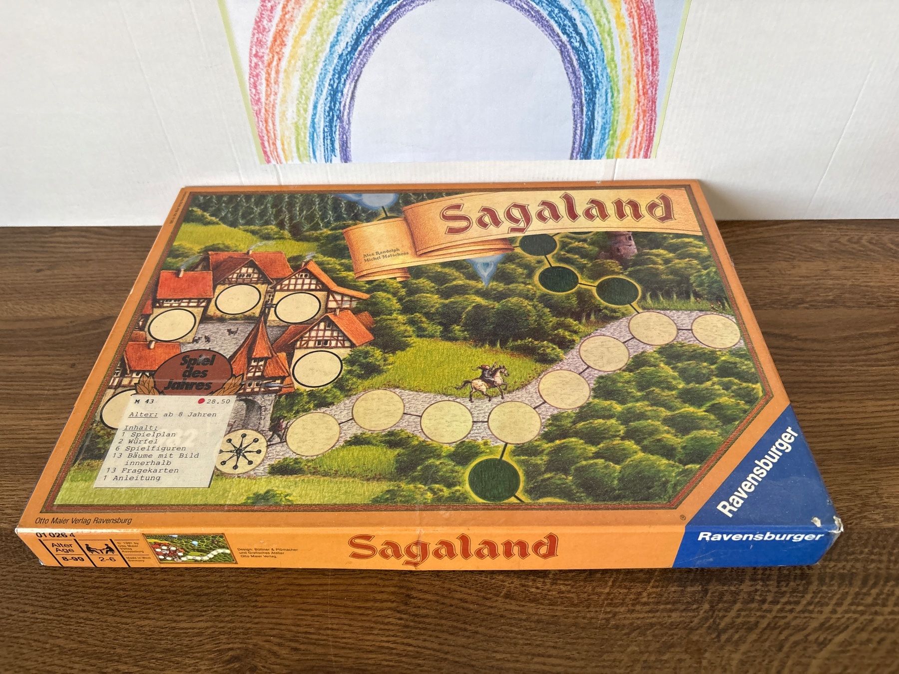 Ravensburger Giochi: Sagaland - Spiel von Ravensburger - 1981 – Usato da Andwil SG venduto da Rainboli
