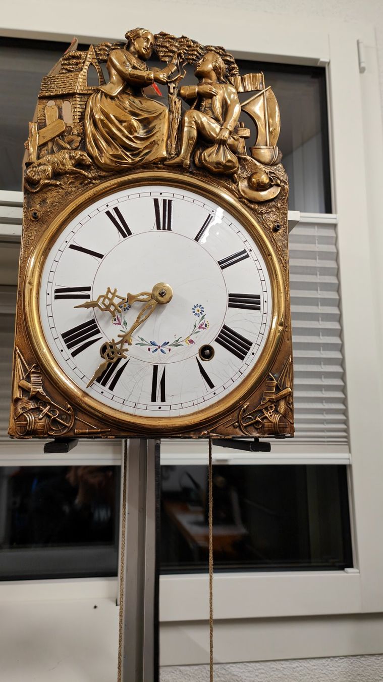 Orologi: Comptoise Uhr ca. um 1890 total restauriert – Usato da Hilfikon venduto da trex700 2