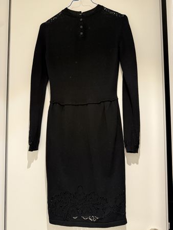 Schwarzes Max&Co Strickkleid, Gr. XS, Winter-Look!