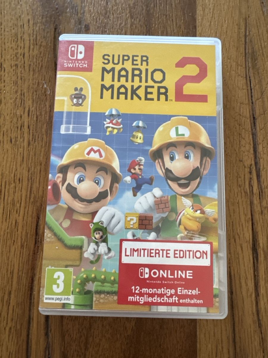 Nintendo Giochi: Nintendo Switch - Super Mario Maker 2 Limited Edition  – Usato da Lenzburg venduto da eyworld