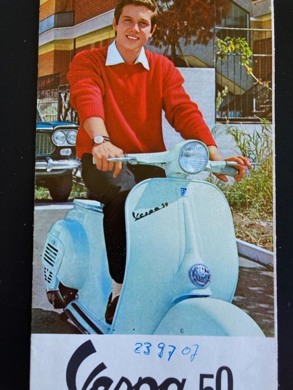 Vespa Tutti pezzi di ricambio per scooter: Vespa 50 Piaggio Prospekt 1964 – Usato da Dübendorf venduto da vesparazzo
