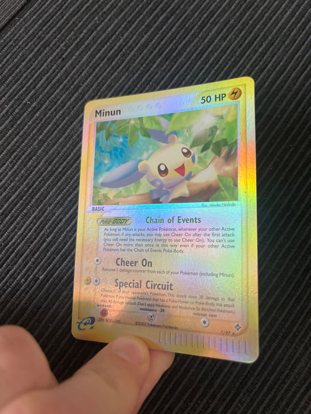 Pokémon Carte collezionabili: Pokemon Minun Reverse Holo Rare EX Dragon – Usato da Wabern venduto da Collectfun 1