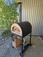 BBQ DRAGON Pizzaofen mit Zubehör und Holzkohle