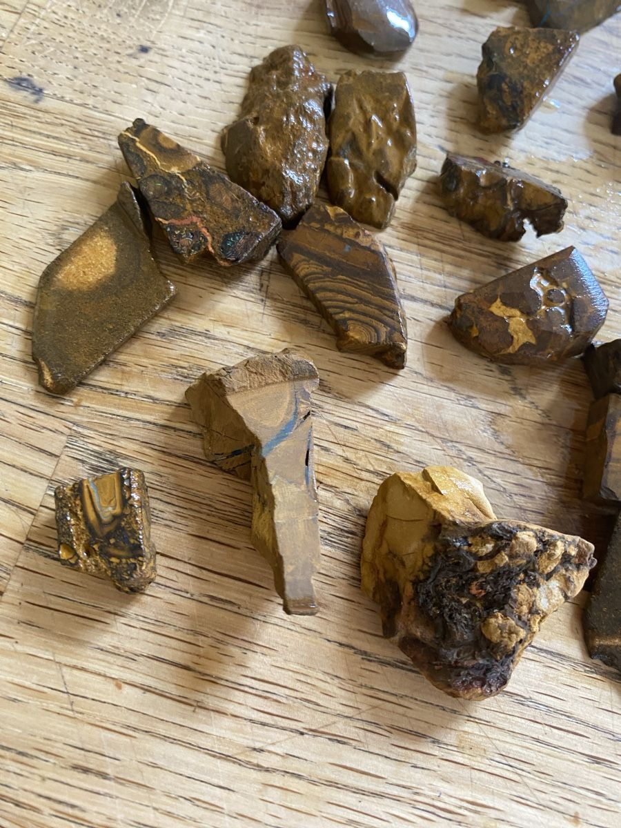Edelsteine: 23 Boulder Rohopale  – Gebraucht aus Flawil von Naphtali 3
