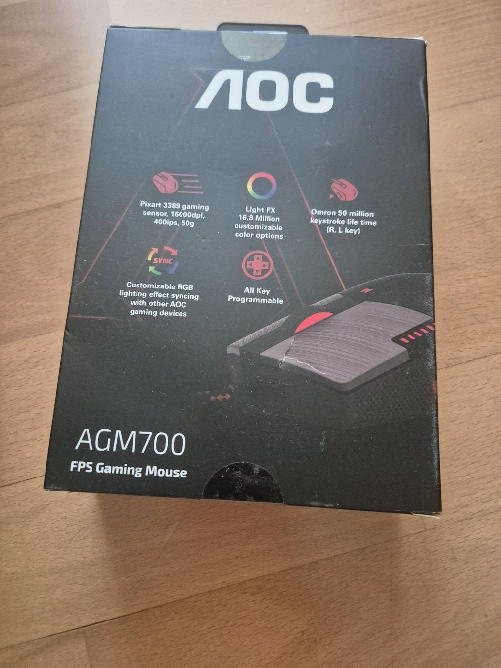 Maus: Gaming Mouse AGM 700 – Neu und originalverpackt aus Zürich von tiz_kq79