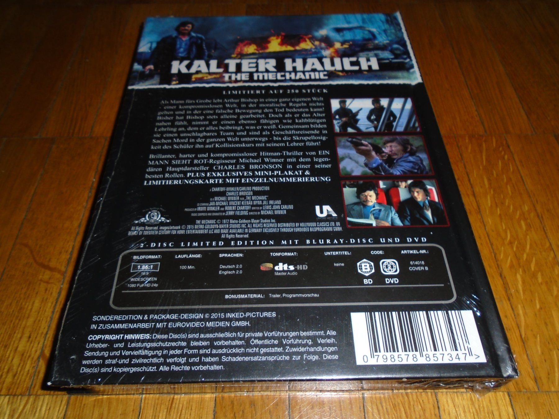 Alle DVDs: Kalter Hauch - MEDIABOOK - B - UNCUT – Neu und originalverpackt aus Basel von havsok 1