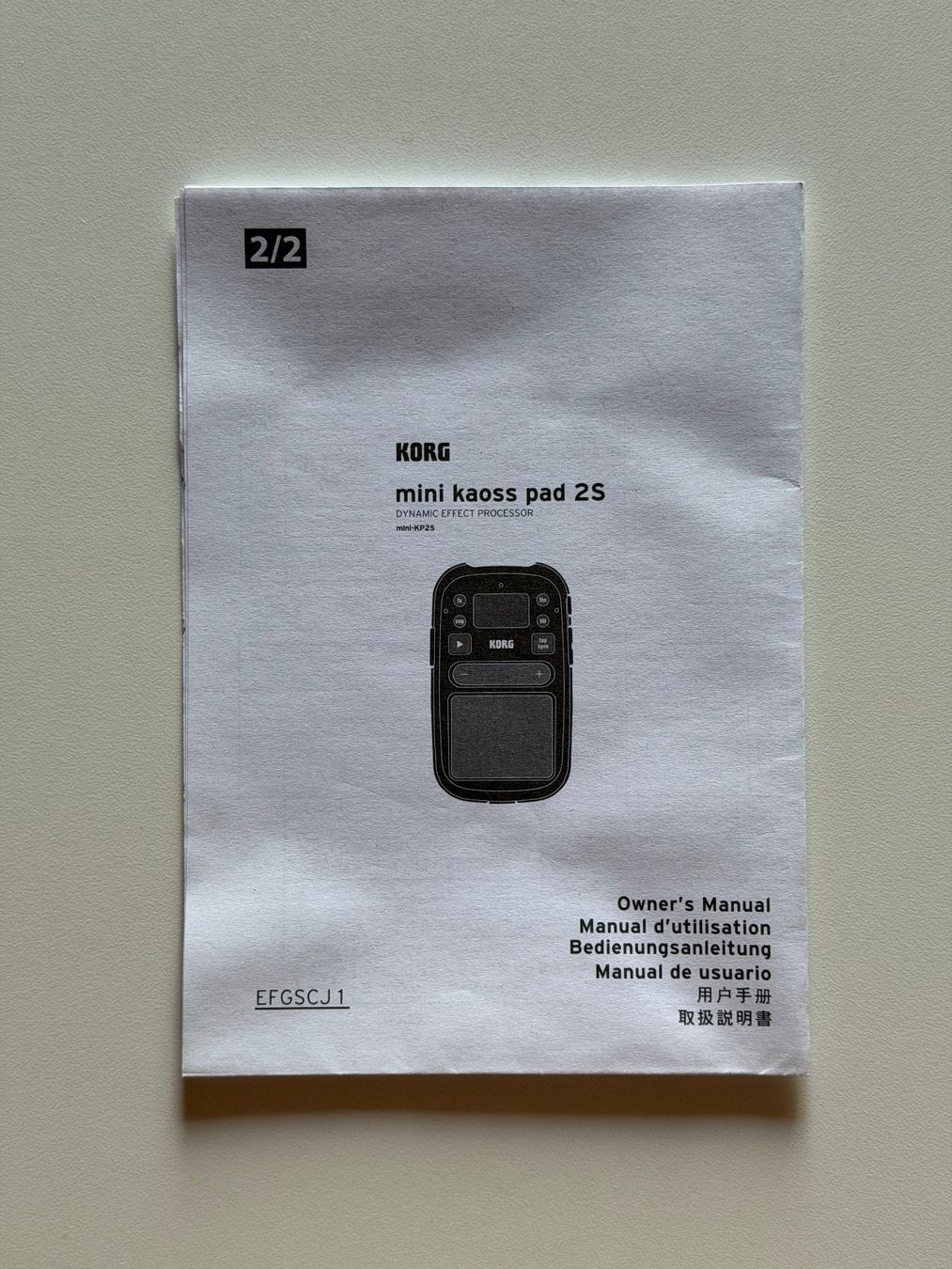Korg Musikinstrumente: KORG mini kaoss pad 2 – Neu (gemäss Beschreibung) aus Bern von Hannez 2
