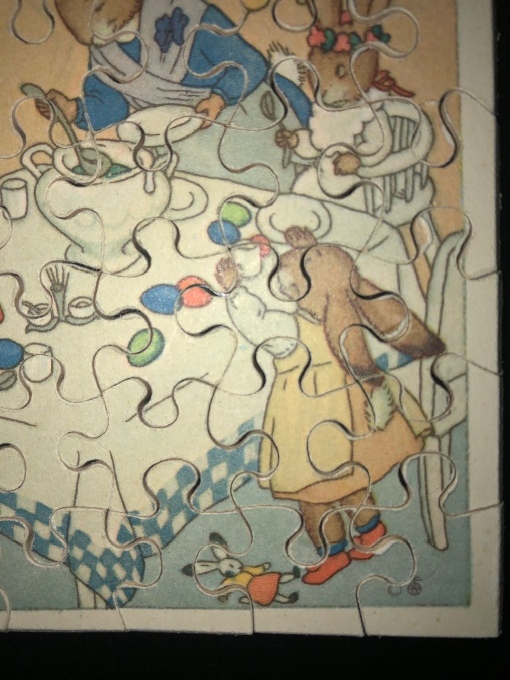 Puzzle: Osterhasenpuzzle Ida Bohatta – Usato da Winterthur venduto da Barunggeli 3