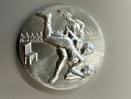 Medaille Silber 999 20g Sport Rostalgie