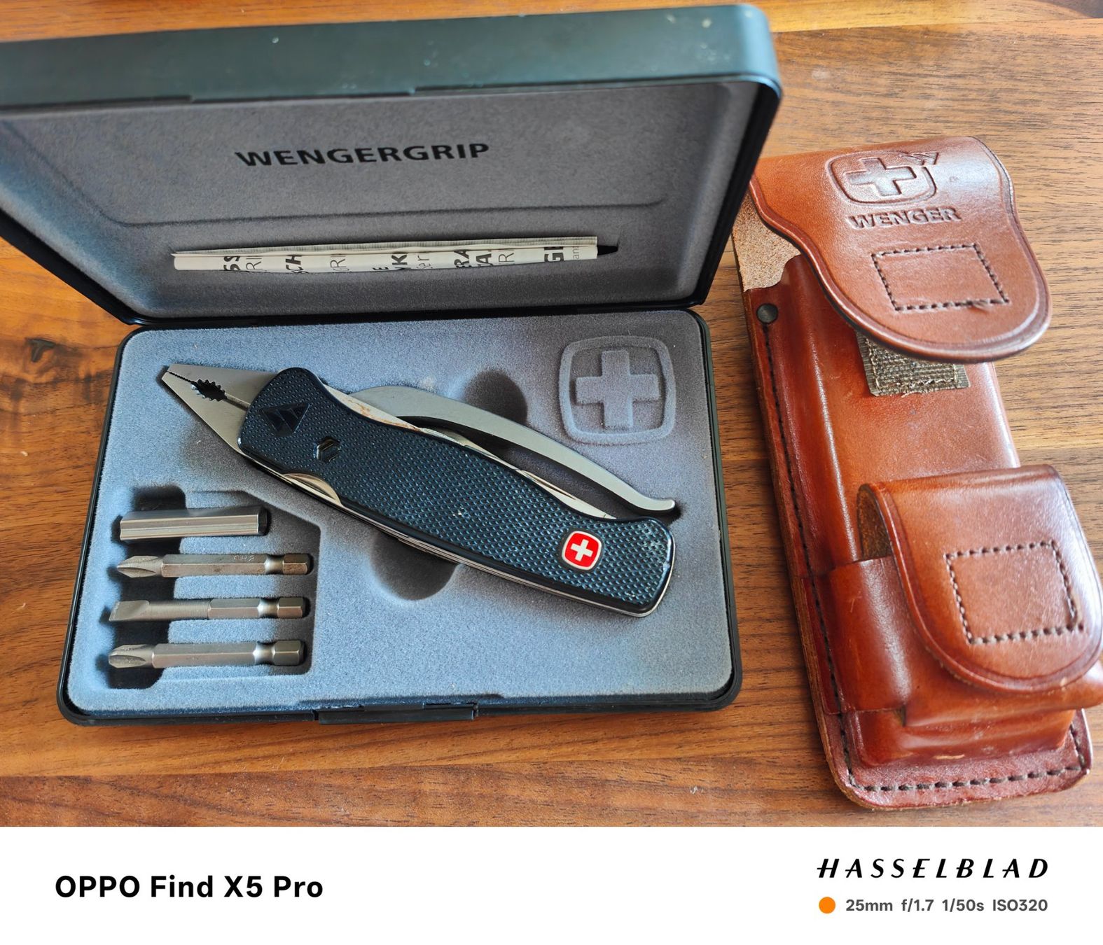 Wenger Taschenmesser: Wenger Multitool Grip mit Koffer und Hülle neuwertig – Neu (gemäss Beschreibung) aus Basel von M2