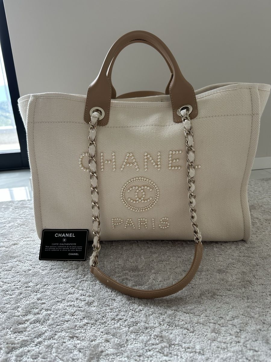 Chanel Borse da donna: Chanel Cabas Deauville – Usato da Grandvaux venduto da Leloudu099 8