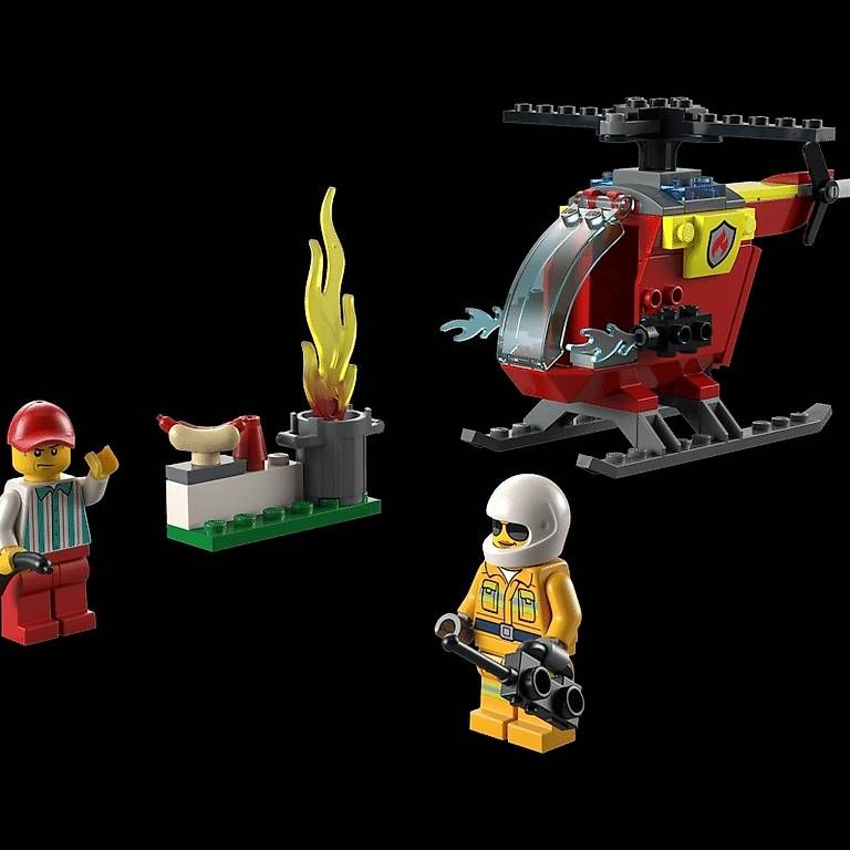 Baukästen: Lego City Hélicoptère de Pompier – Gebraucht aus Etagnières von Adriii 1