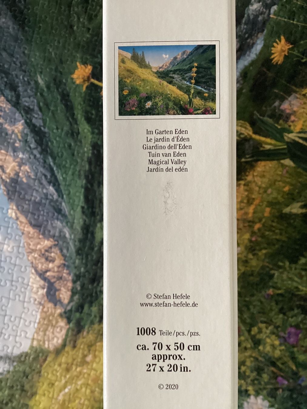 Ravensburger Puzzle: Puzzle Ravensburger Im Garten Eden 1000Teile – Usato da Wagen venduto da papai1 1