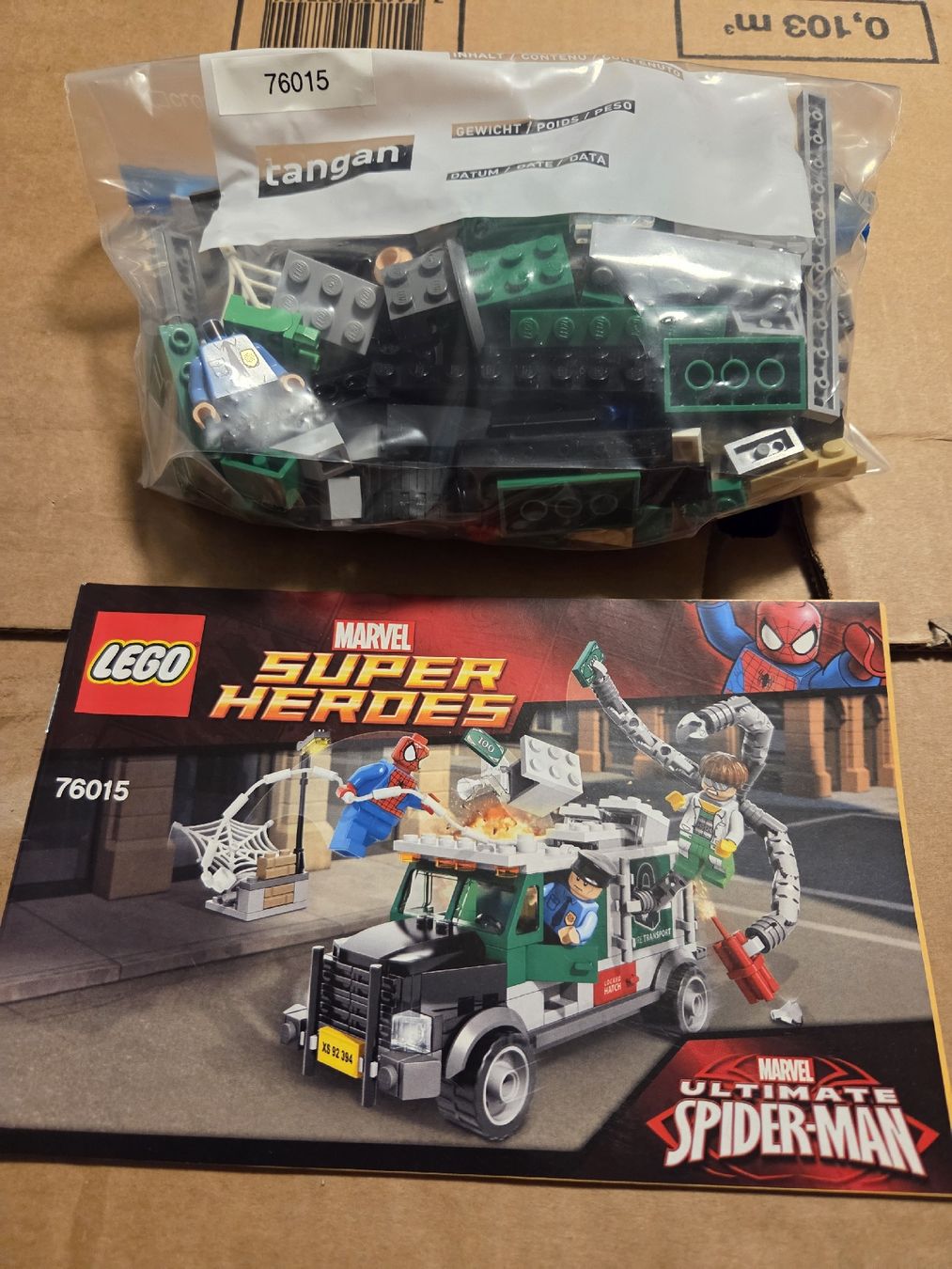 Lego Kit di costruzioni: LEGO Marvel Super Heroes Spider-Man 76015 komplett – Nuovo (secondo la descrizione) da Dürrenäsch venduto da JFAS