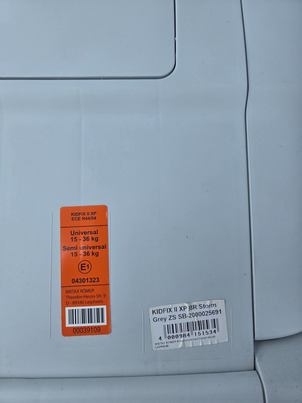 Britax Römer Seggiolini per auto: Britax Römer Kindersitz Universal 15-36 kg – Usato da Biberist venduto da Freon30 3
