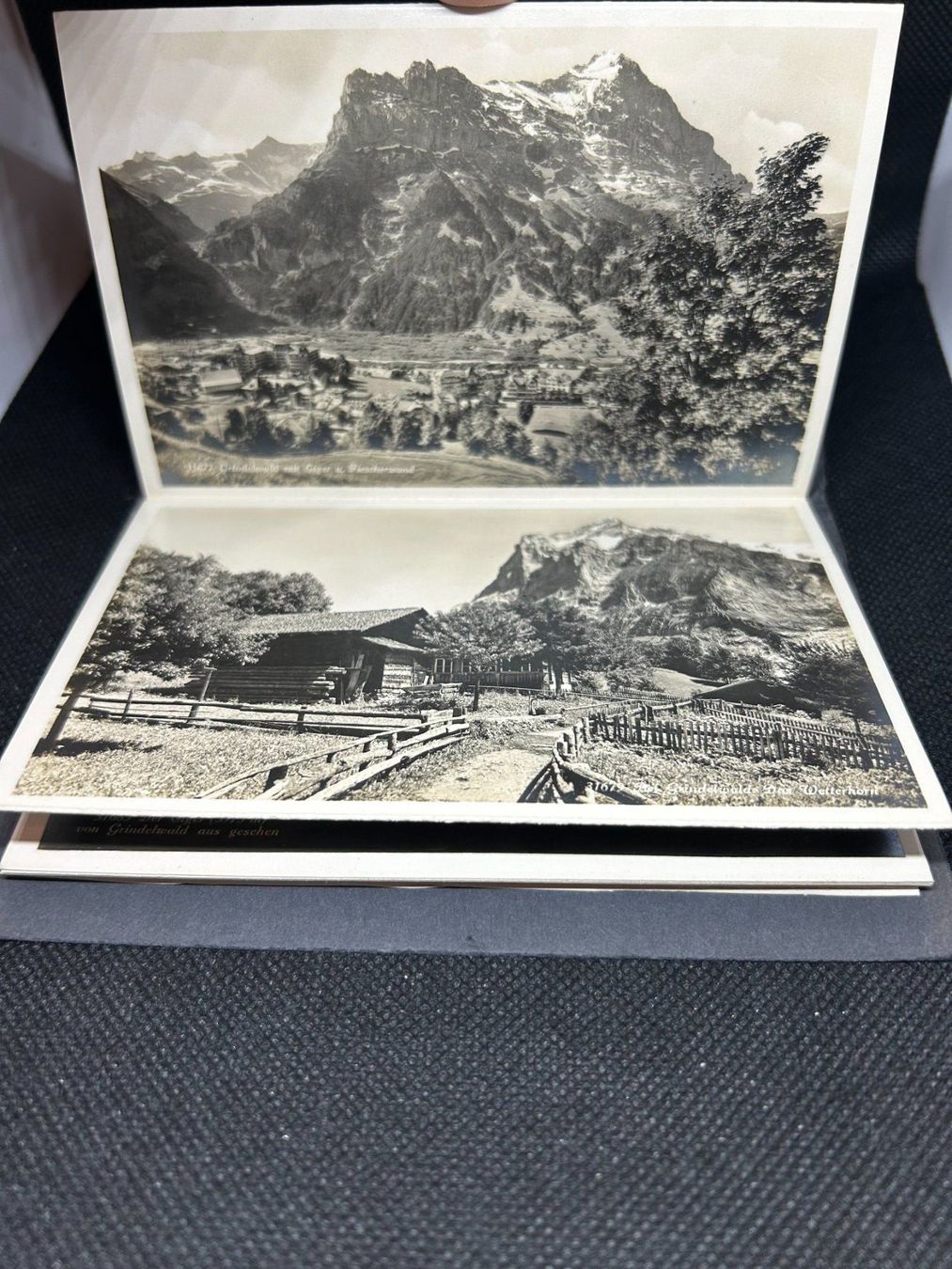 Ansichtskarten: Vintage Postkarten Grindelwald – Gebraucht aus Lausanne von Weber1007 3