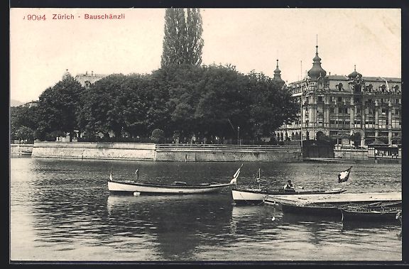Cartoline postali: AK Zürich, Bauschänzli – Usato da Berlin venduto da bartko-reher