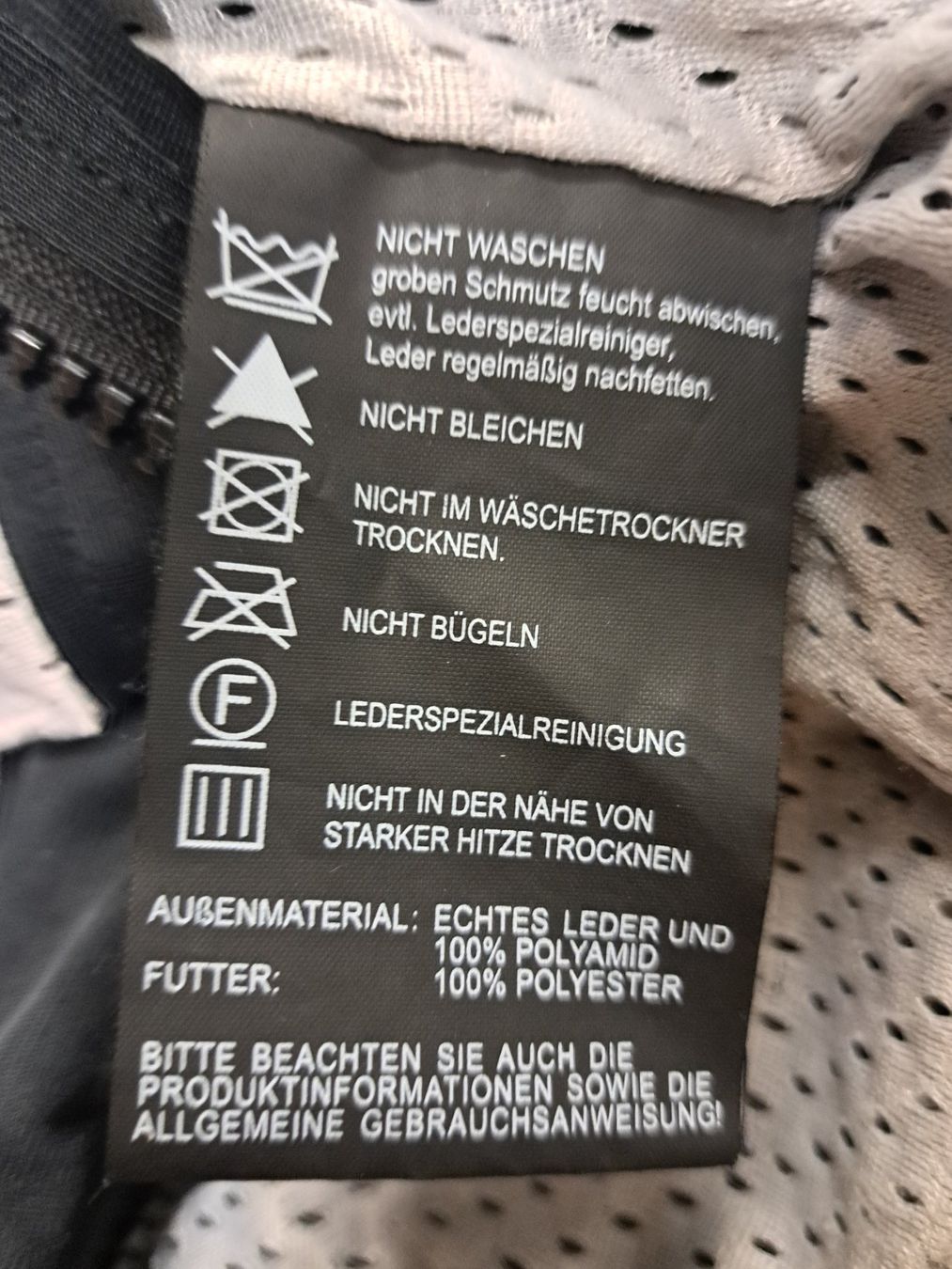 FLM Completi: Motorrad Leder-/Polyamid-Kombi - zweiteilig – Usato da Arni AG venduto da WeiliRe 4