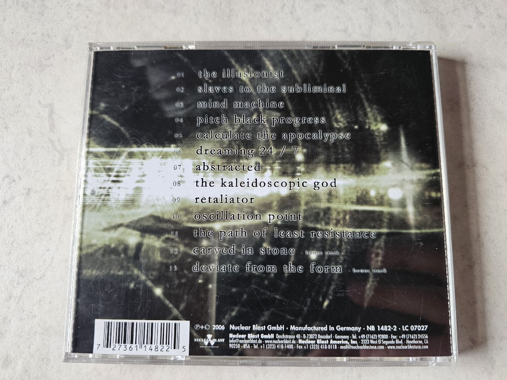 CD: Scar Symmetry  -  Pitch Black Progress – Usato da Schneisingen venduto da backstore24 1