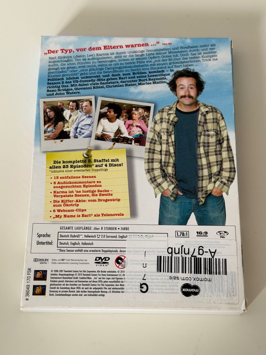 Alle DVDs: My Name Is Earl - Season 2 DVD – Gebraucht aus Altstätten SG von sheamus 1