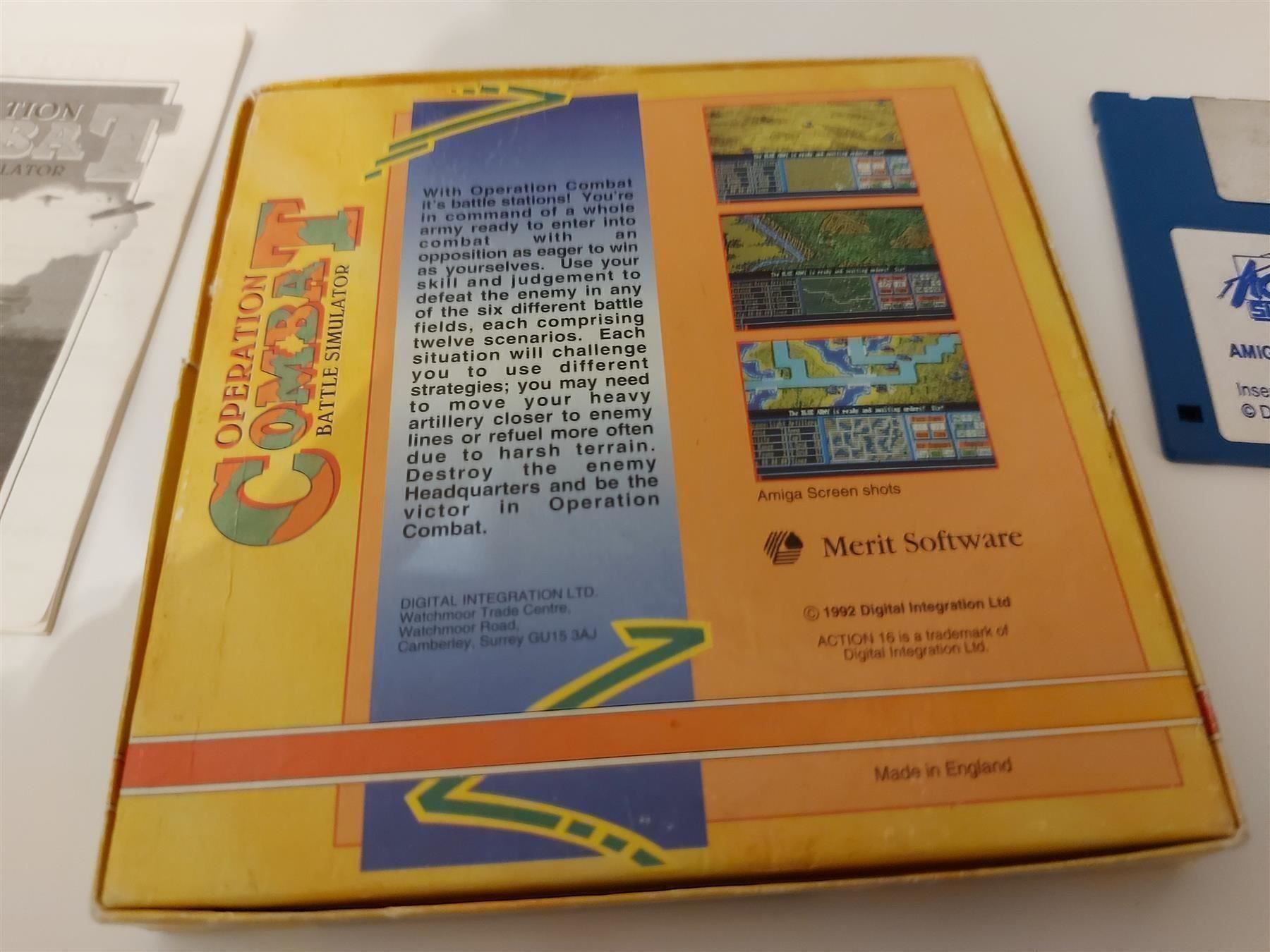 PC: Operation Combat Amiga 500 600 1200 OVP – Usato da Aarau venduto da Kaesekuchen2000 3