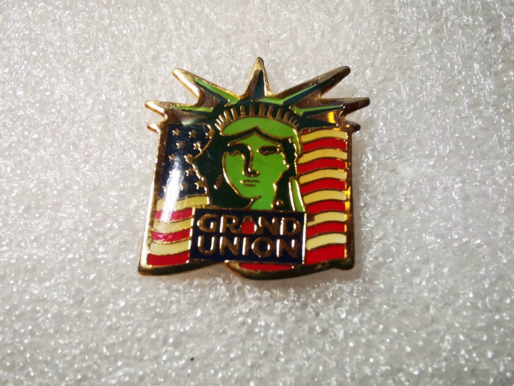 Placchette & Badge: Ansteckpin 9: Grand Union – Usato da Oppligen venduto da Pin-Fall-Shop