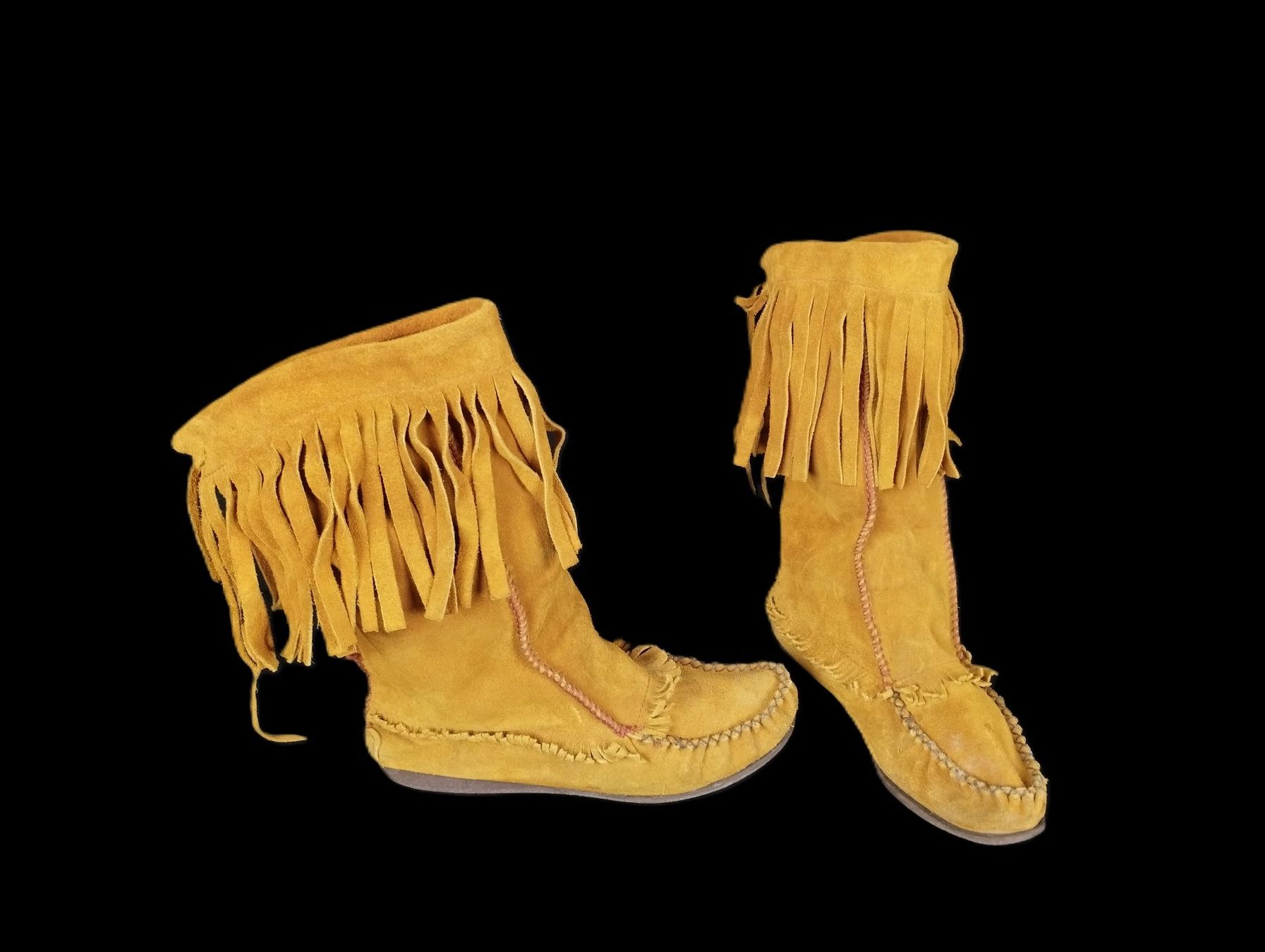 Scarpe da donna: Wildleder Indianer-Stiefel Gr. 40 – Usato da Schübelbach venduto da Restwert_Schubelbach 1