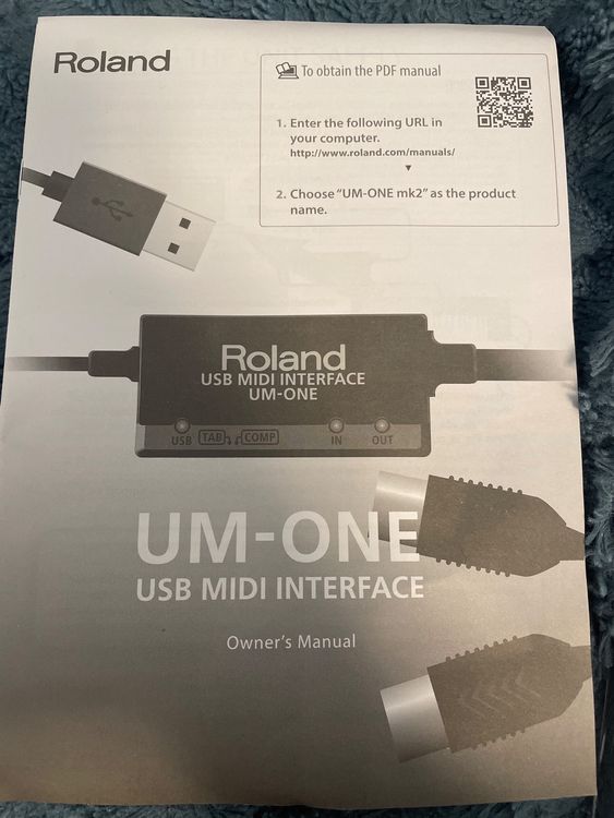 Roland UMONE mk2 USB MIDI Interface Kaufen auf Ricardo