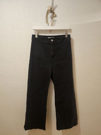 MNG Catherine Culotte Jeans schwarz, Gr. 40