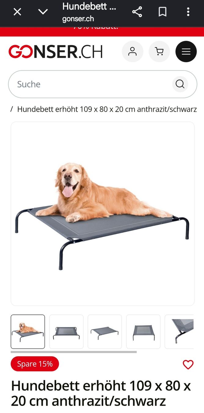 Cucce & Letti: Hunde- und Katzenbett – Nuovo e nell'imballaggio originale da Tägerschen venduto da Selina03 1