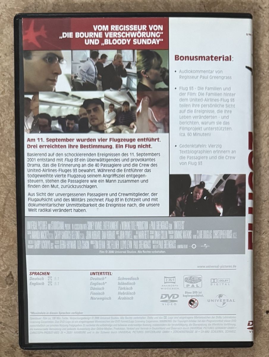 Tous les DVDs: FLUG 93 – Neuf (Voir description) à Dietikon par AndreaSch01 1